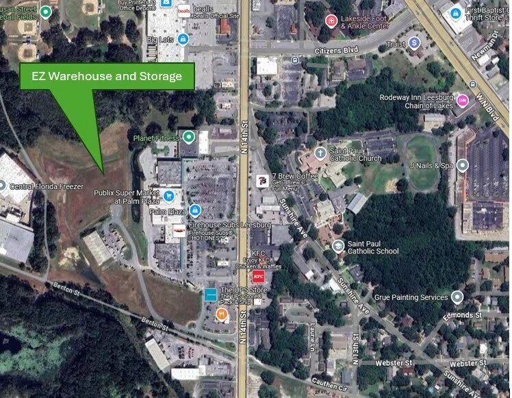 721 N 14th St, Leesburg, FL à vendre - Aérien - Image 2 de 11