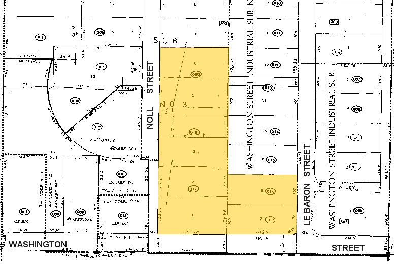 3300 Washington St, Waukegan, IL à vendre - Plan cadastral - Image 2 de 3