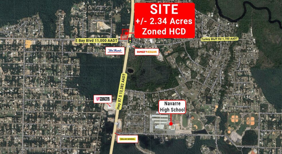 8504 East Bay Blvd, Navarre, FL à louer - Photo du bâtiment - Image 2 de 8