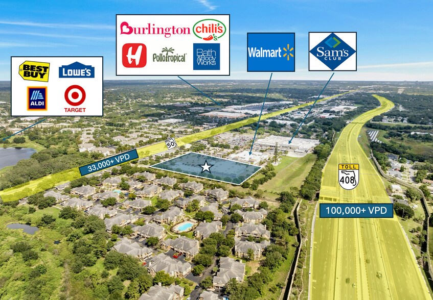 7810 W Colonial Dr, Orlando, FL à louer - Photo du bâtiment - Image 3 de 4