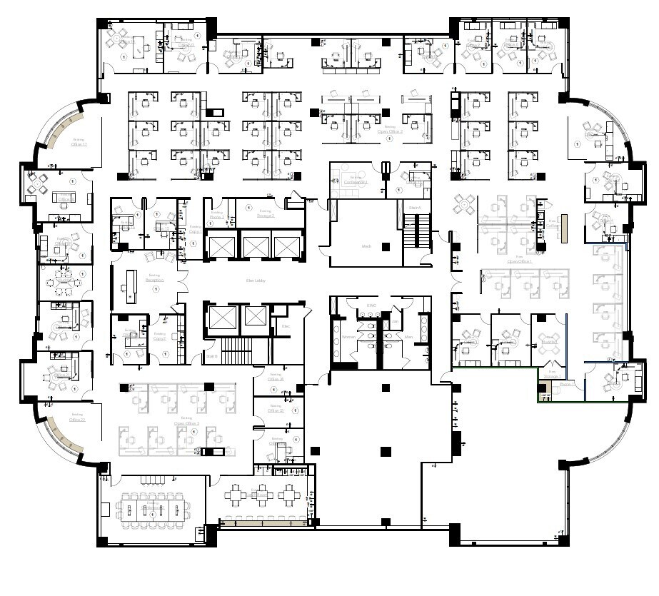 4350 N Fairfax Dr, Arlington, VA for lease Floor Plan- Image 1 of 13