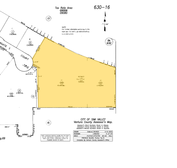 2235 1st St, Simi Valley, CA for lease - Plat Map - Image 3 of 3