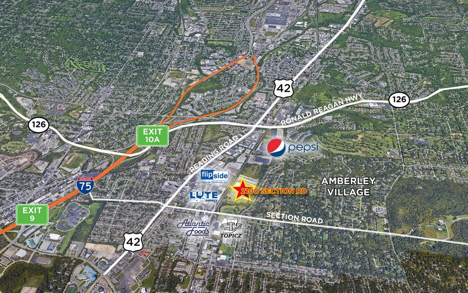 2100 Section Rd, Amberley, OH à vendre - Aérien - Image 3 de 8