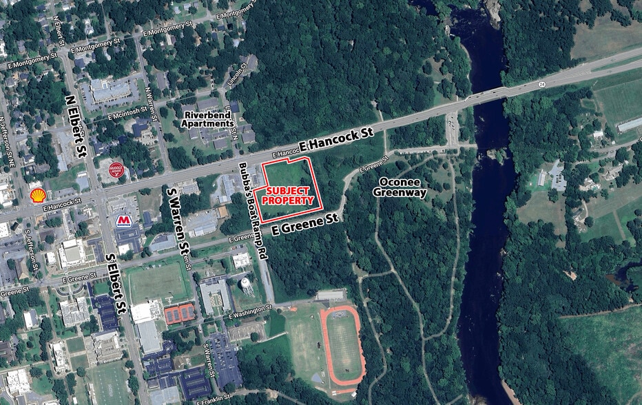 501 E Hancock St, Milledgeville, GA for sale - Aerial - Image 1 of 1