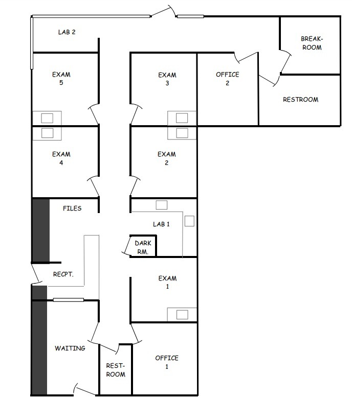 322-346 Cernon St, Vacaville, CA à louer Plan d’étage- Image 1 de 1