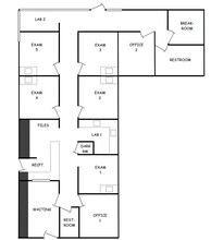 322-346 Cernon St, Vacaville, CA à louer Plan d’étage- Image 1 de 1