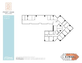 3040 Post Oak Blvd, Houston, TX for lease Floor Plan- Image 1 of 1