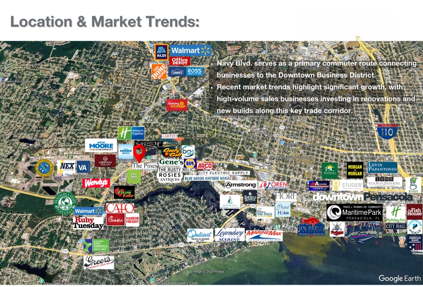 3960 W Navy Blvd, Pensacola, FL à louer - Photo du bâtiment - Image 3 de 4