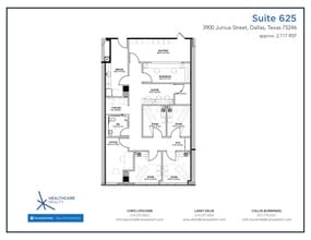3900 Junius St, Dallas, TX for lease Floor Plan- Image 1 of 1