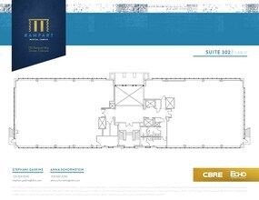 125 Rampart Way, Denver, CO à louer Plan d’étage- Image 1 de 2