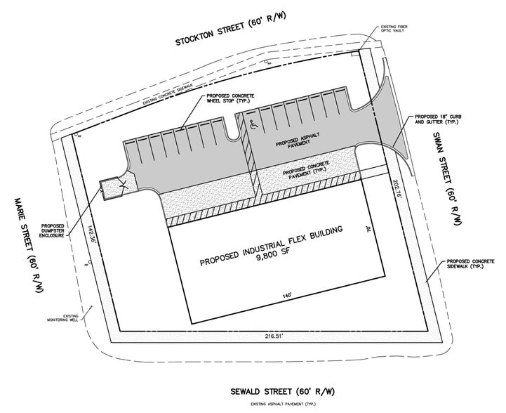 2432 Swan St, Jacksonville, FL for sale - Site Plan - Image 3 of 4