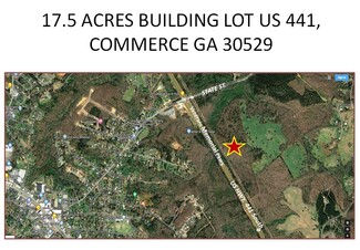 Plus de détails pour US Hwy 441 South, Commerce, GA - Terrain à vendre