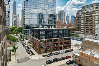 871 N Franklin St, Chicago, IL - Aérien Vue de la carte