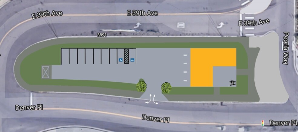 3899 Peoria Way, Denver, CO for lease - Site Plan - Image 2 of 2