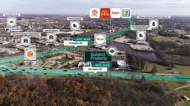 1825 Barrington Rd, Hoffman Estates, IL - AERIAL  map view - Image1