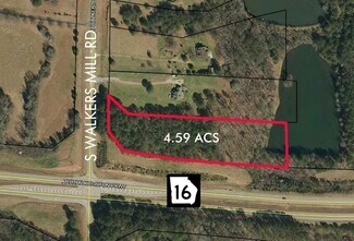 Plus de détails pour S Walkers Mill Rd, Griffin, GA - Terrain à vendre