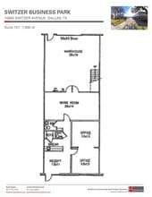 10930 Switzer Ave, Dallas, TX for lease Floor Plan- Image 1 of 1
