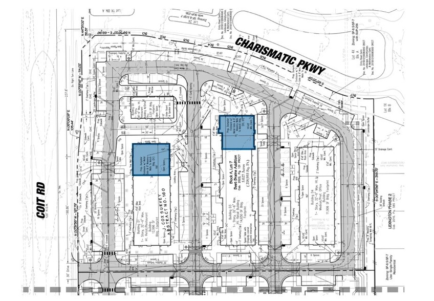 SEC Coit Road & Charismatic Pky, Frisco, TX à louer - Plan d’étage - Image 2 de 2