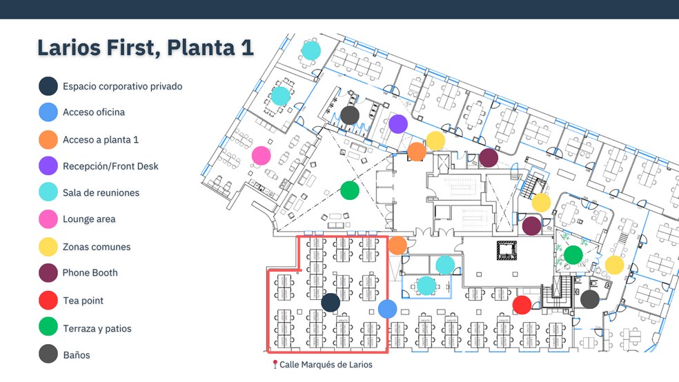 Calle Marqués de Larios, 4, Málaga, Málaga à louer - Plan de site - Image 3 de 5