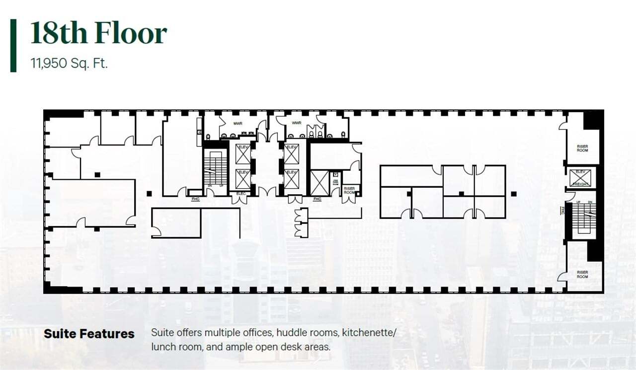 505 University Ave, Toronto, ON for lease Floor Plan- Image 1 of 1