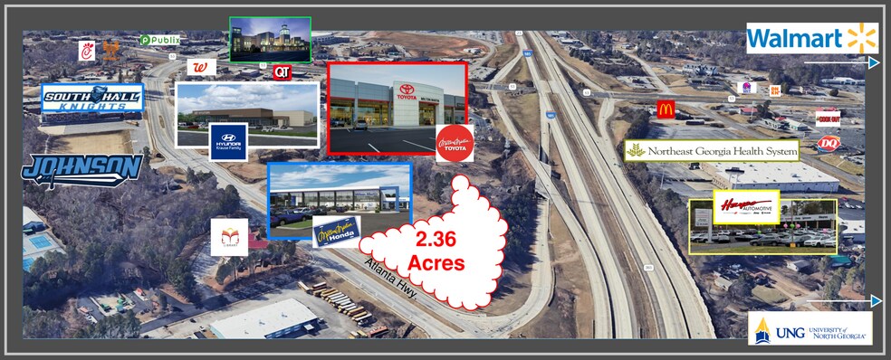 2926 Atlanta Hwy, Gainesville, GA for sale - Building Photo - Image 1 of 4