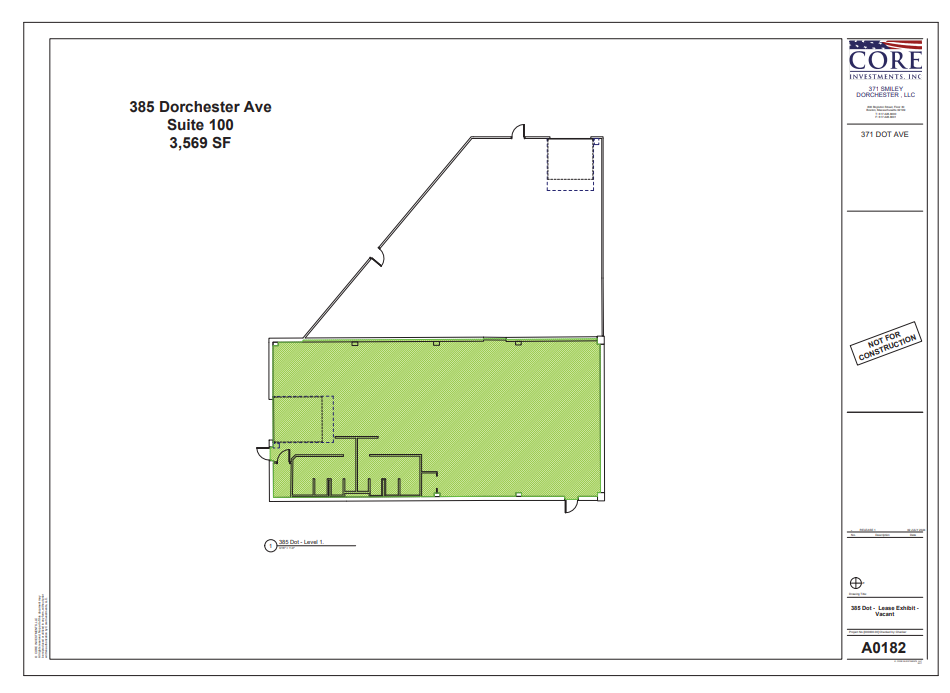 371 Dorchester Ave, South Boston, MA à louer Plan d  tage- Image 1 de 1