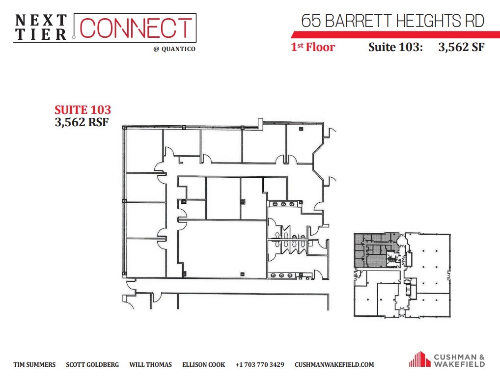 65 Barrett Heights Rd, Stafford, VA à louer Plan d  tage- Image 1 de 2