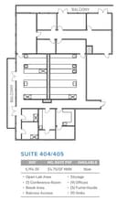 505 Coast Blvd S, La Jolla, CA for lease Floor Plan- Image 1 of 1