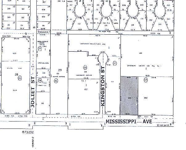 11175 E Mississippi Ave, Aurora, CO for lease - Plat Map - Image 3 of 11