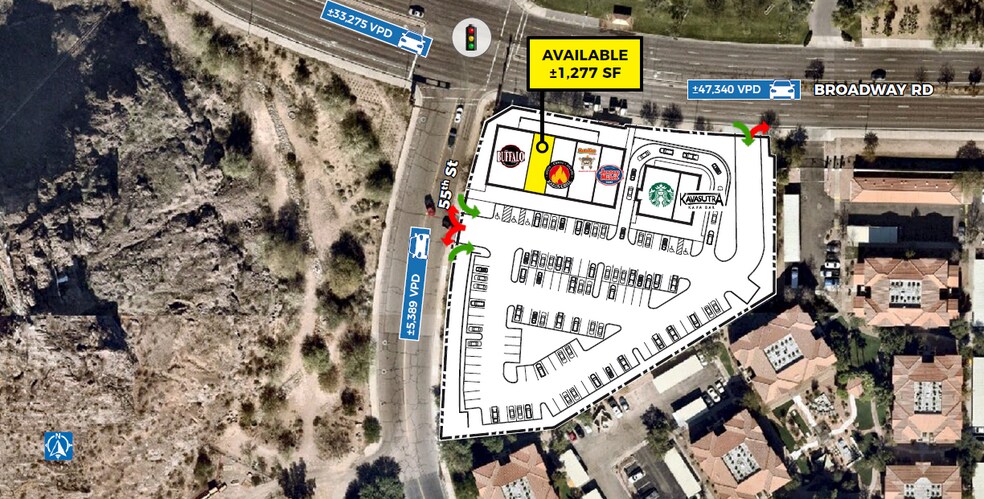 1537 W Broadway Rd, Tempe, AZ à louer - Photo du bâtiment - Image 2 de 11