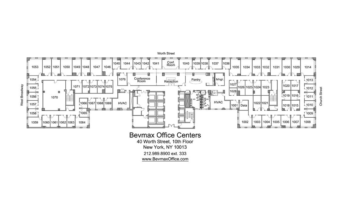 40 Worth St, New York, NY for lease Floor Plan- Image 1 of 1