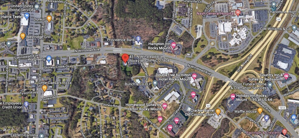 451 N Winstead Ave, Rocky Mount, NC à louer - Photo du bâtiment - Image 2 de 31