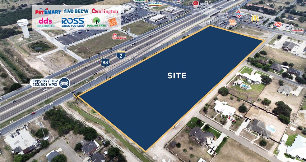 SWQ EXPY 83 & F.M. 493, Donna, TX à vendre - Photo du bâtiment - Image 2 de 2