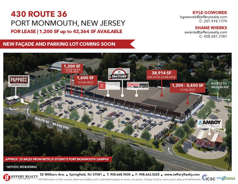 430 State Hwy Rte 36, Middletown, NJ à louer - Photo du bâtiment - Image 1 de 11