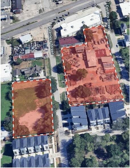 6614 Del Rio St, Houston, TX à louer - Aérien - Image 3 de 4