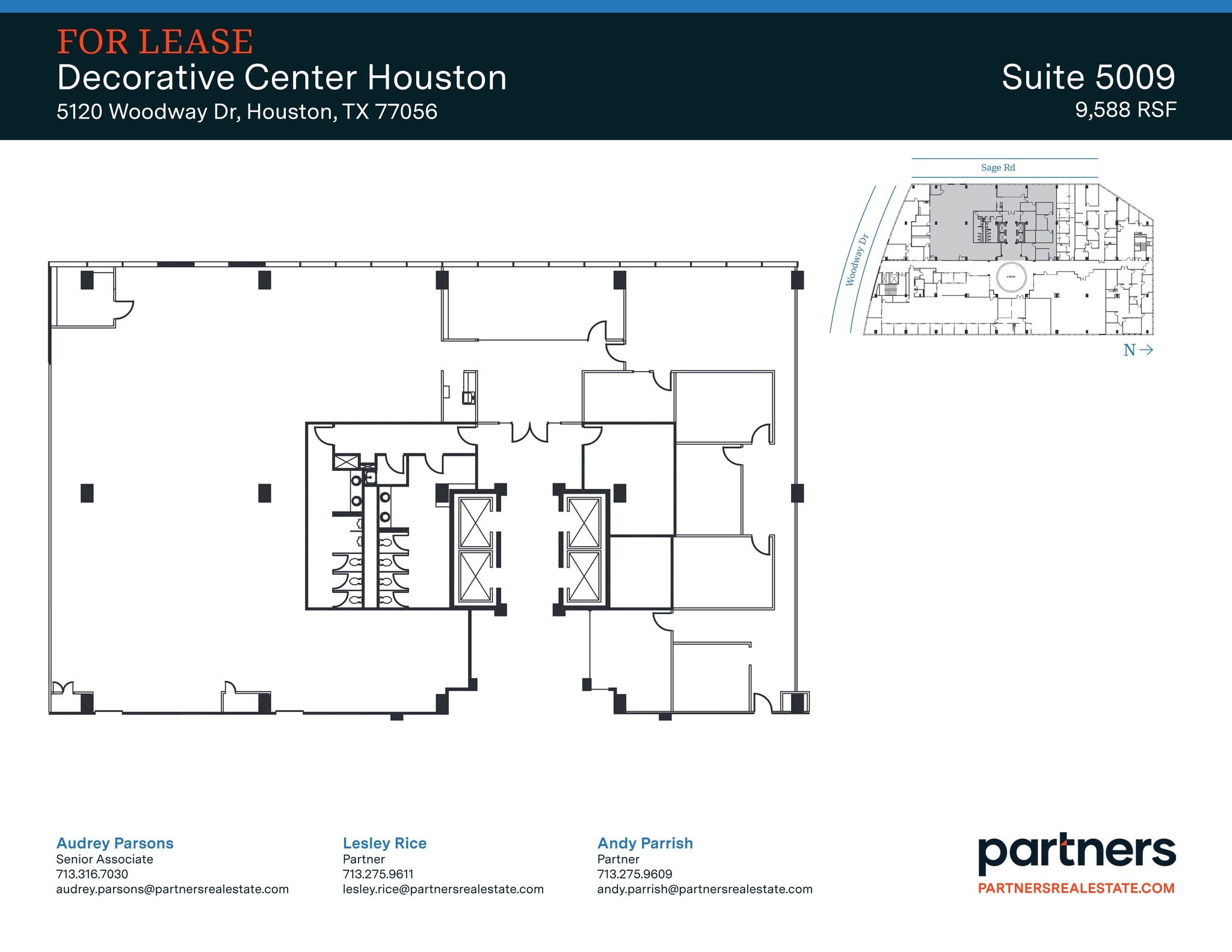 5120 Woodway Dr, Houston, TX for lease Site Plan- Image 1 of 1