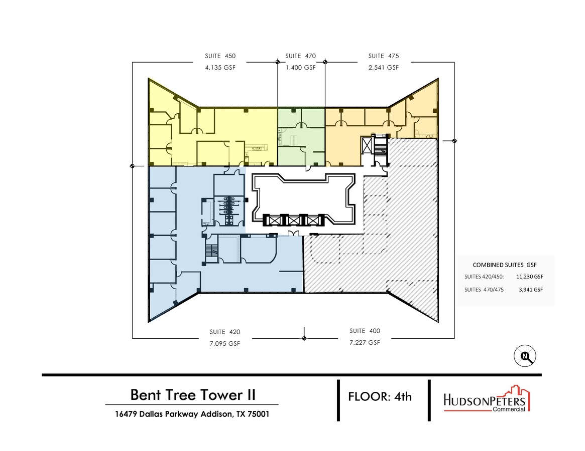 16479 Dallas Pky, Addison, TX 75001 - Unité 420 -  - Plan d  tage - Image 1 of 1