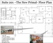 Suite 201 Floor Plan