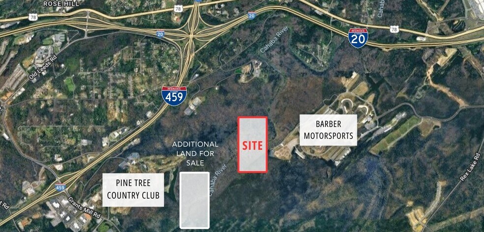 1123 Rex Lake Rd, Leeds, AL à vendre - Aérien - Image 2 de 6