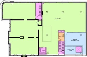 409 Front St E, Toronto, ON for lease Floor Plan- Image 1 of 1