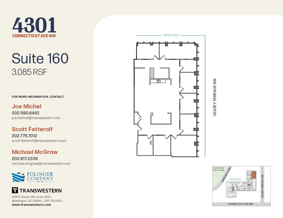 4301 Connecticut Ave NW, Washington, DC for lease Floor Plan- Image 1 of 1