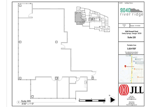 9040 Roswell Rd, Atlanta, GA à louer Plan d  tage- Image 1 de 1