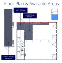 11435-11459 156 St NW, Edmonton, AB à louer Plan d’étage- Image 1 de 1