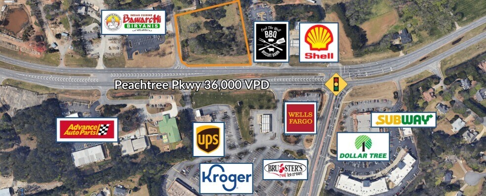 1564 Peachtree Pky, Cumming, GA à louer - Photo du bâtiment - Image 2 de 2