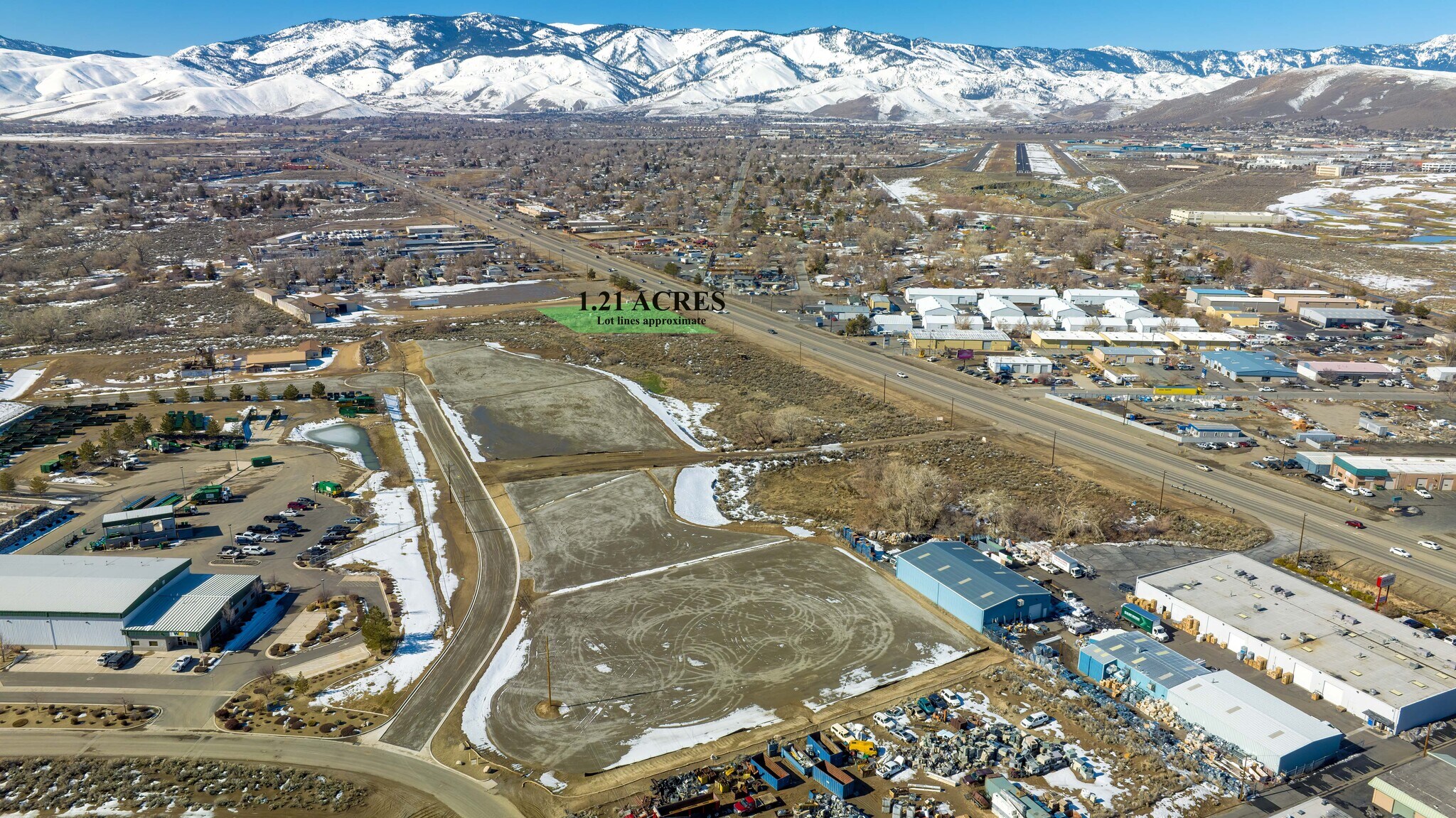 Detroit Road, Carson City, NV for sale Aerial- Image 1 of 1