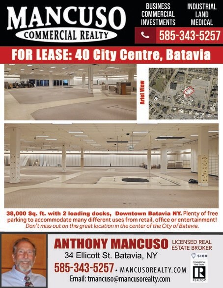 40 Batavia City Ctr, Batavia, NY à louer - Photo du bâtiment - Image 2 de 7