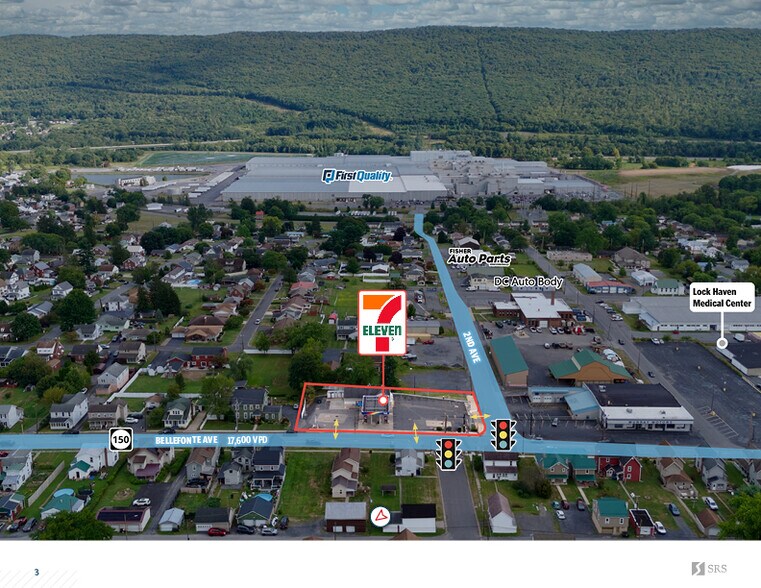 840 Bellefonte Ave, Lock Haven, PA à vendre - Photo du bâtiment - Image 3 de 10