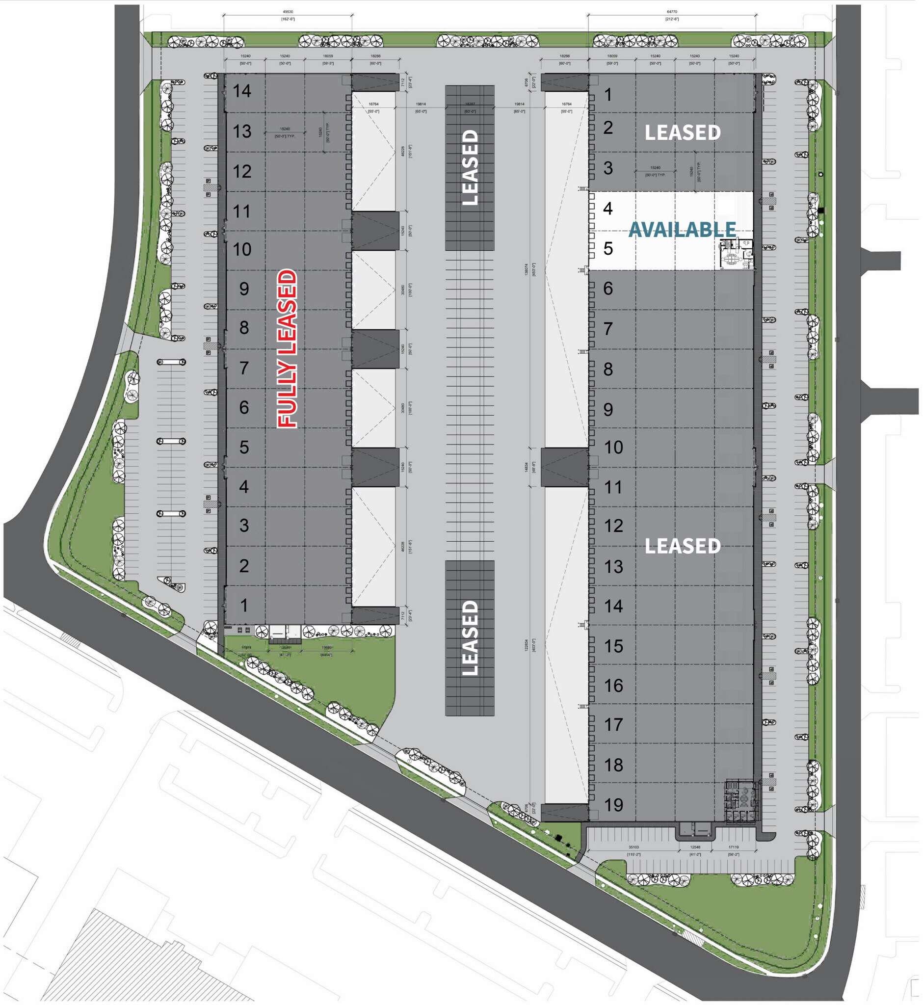 240 Aero Way NE, Calgary, AB for lease Site Plan- Image 1 of 1