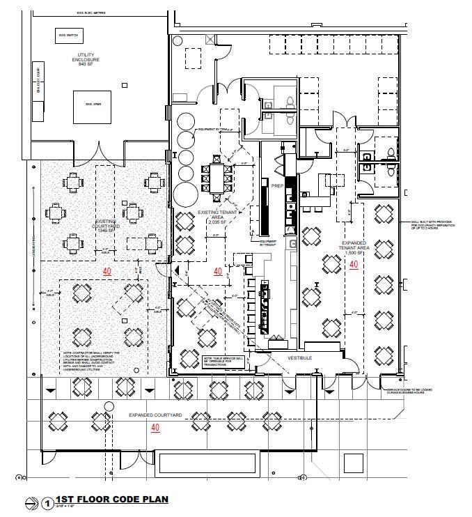 701 E Douglas Ave, Wichita, KS for lease Floor Plan- Image 1 of 2