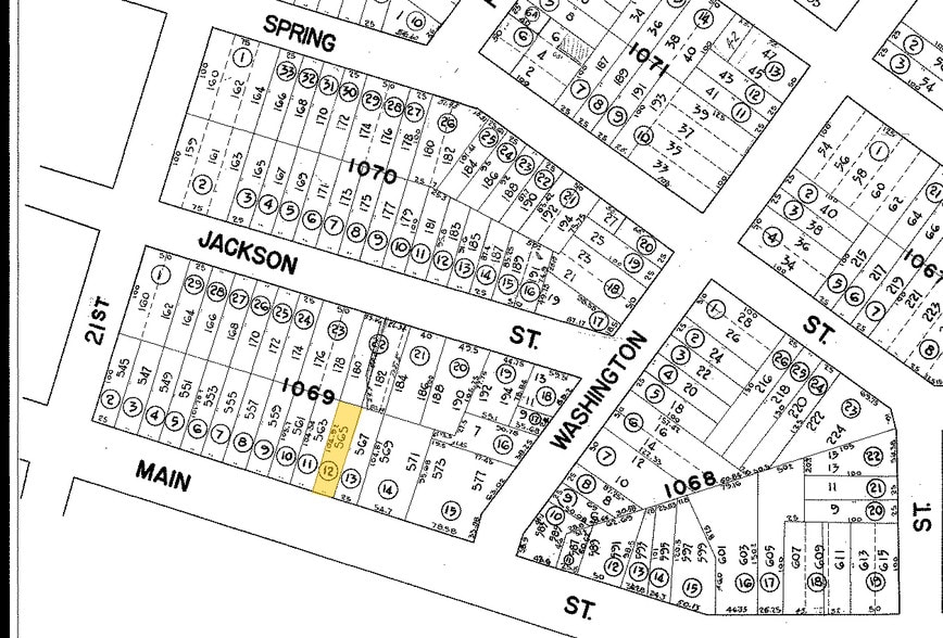 565 Main St, Paterson, NJ for sale - Plat Map - Image 2 of 4